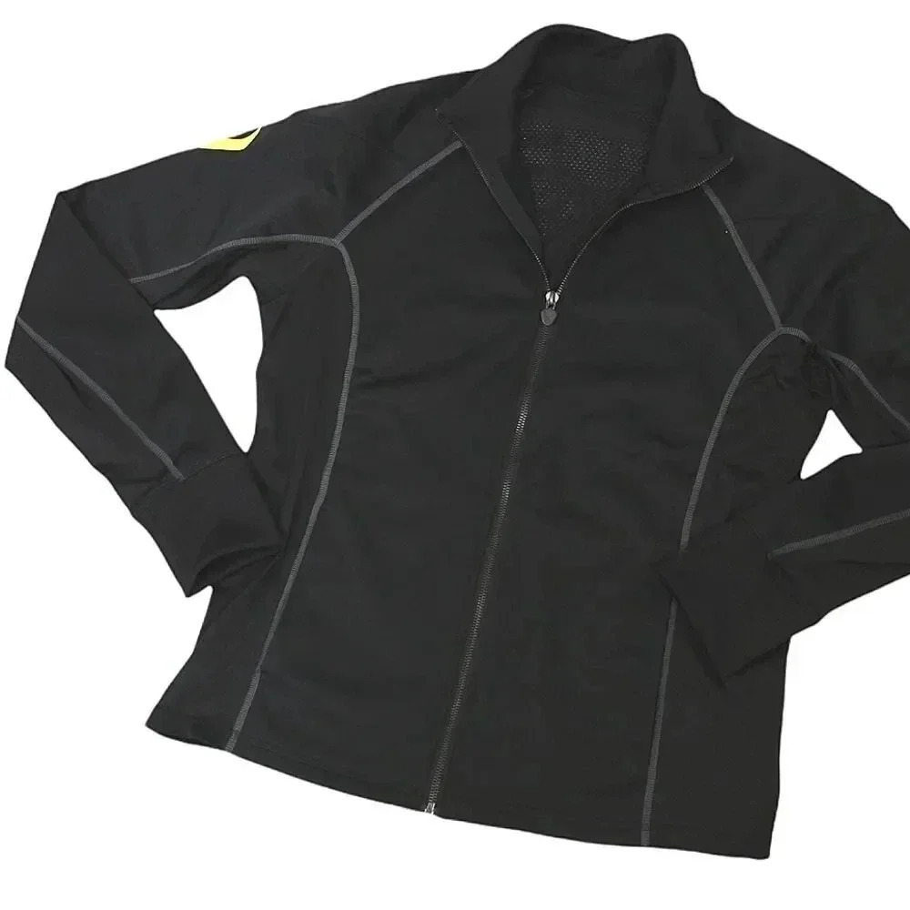 Hylete medium track jacket & track pants set, jogging suit black.